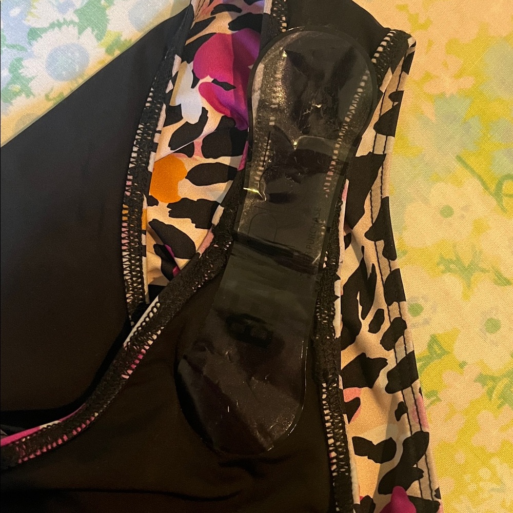 NWOT Beach Riot | Mia One Piece Swimsuit XS Multicolor Leopard Beach‎ Resortwear - Picture 10 of 10